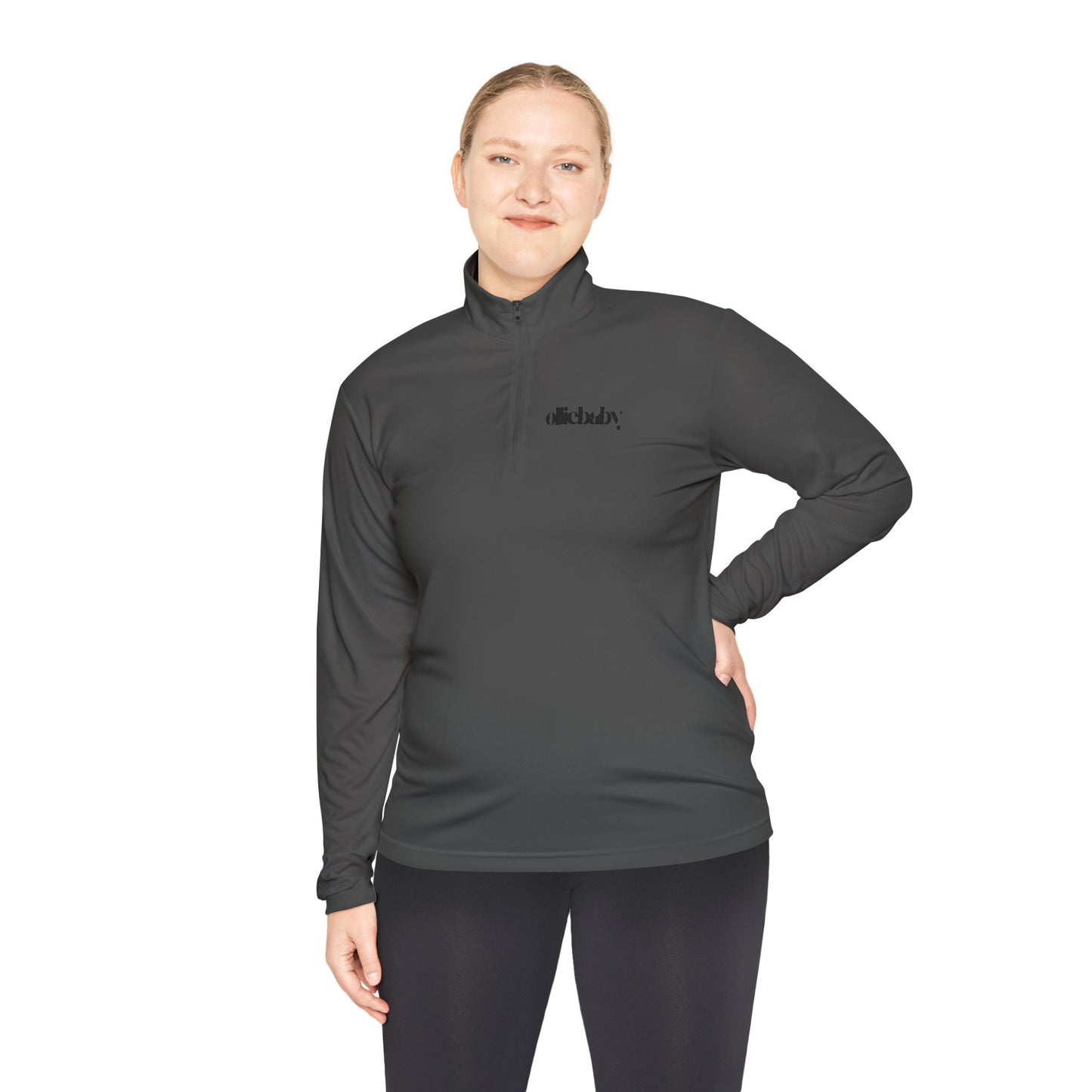 olliebaby Unisex Quarter-Zip Pullover