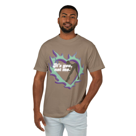 olliebaby Nostalgia Edit  'It's You, Not Me' Tee, T-Shirt, Unisex Graphic Tee, Heavyweight Cotton Shirt, Vintage Edit