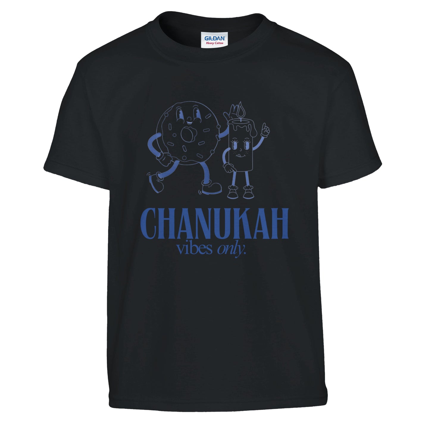 Chanukah vibes only. Kids Crewneck T-shirt