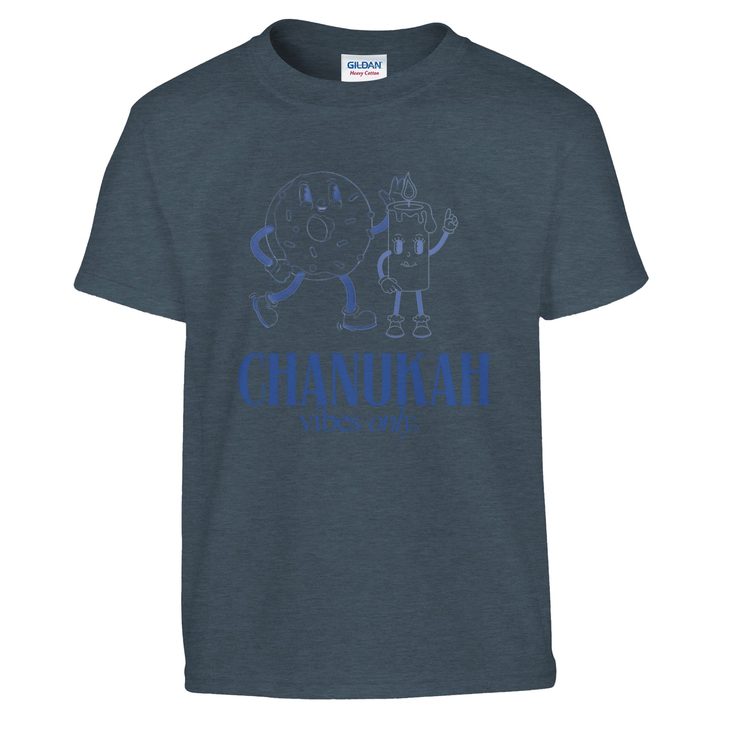 Chanukah vibes only. Kids Crewneck T-shirt